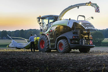Claas Jaguar huolto 